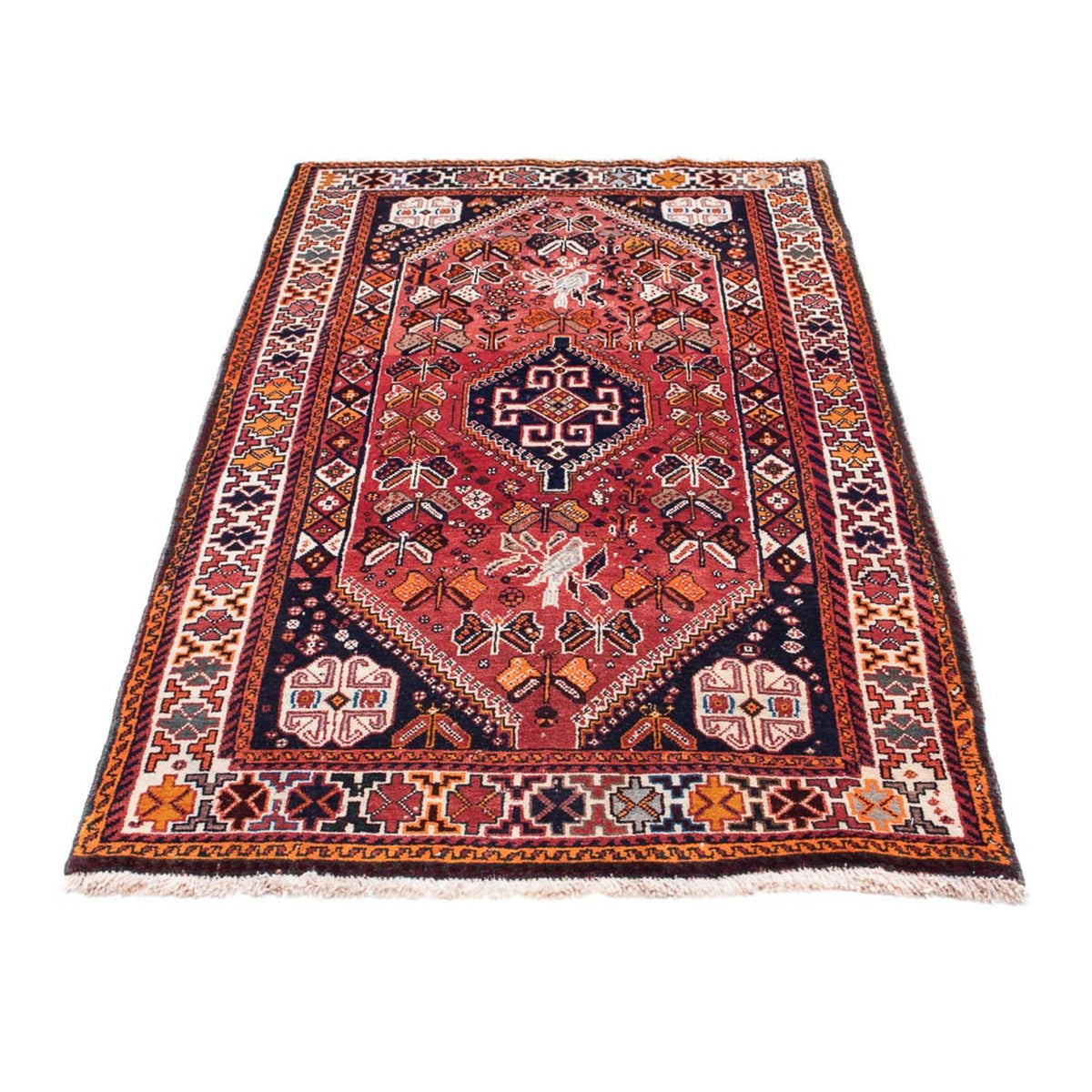 Tapis de couloir Tapis persan - Nomadic - 190 x 98 cm - marron