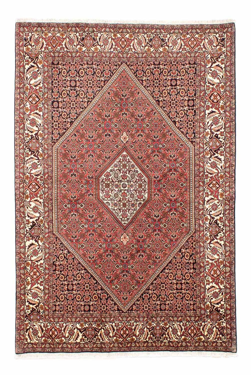 Tapis persan - Bidjar - 258 x 174 cm - rouge clair