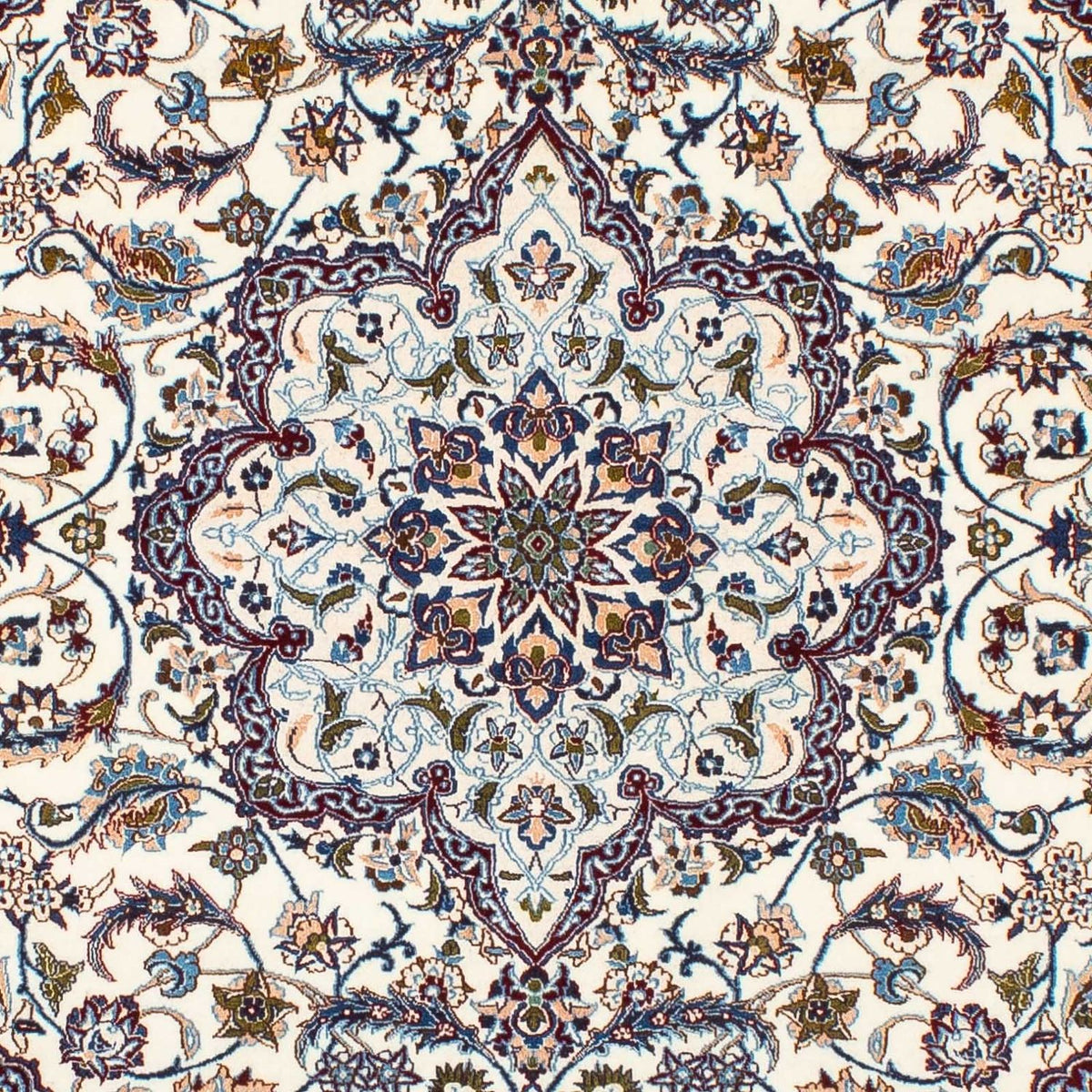 Tapis persan - Nain - Premium - 190 x 128 cm - beige