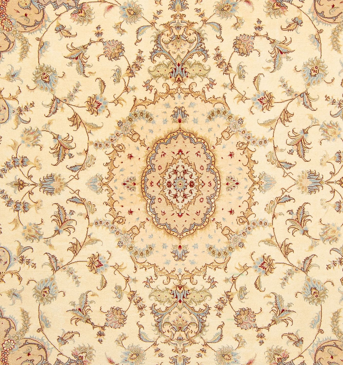Tapis persan - Tabriz - Royal - 268 x 198 cm - beige