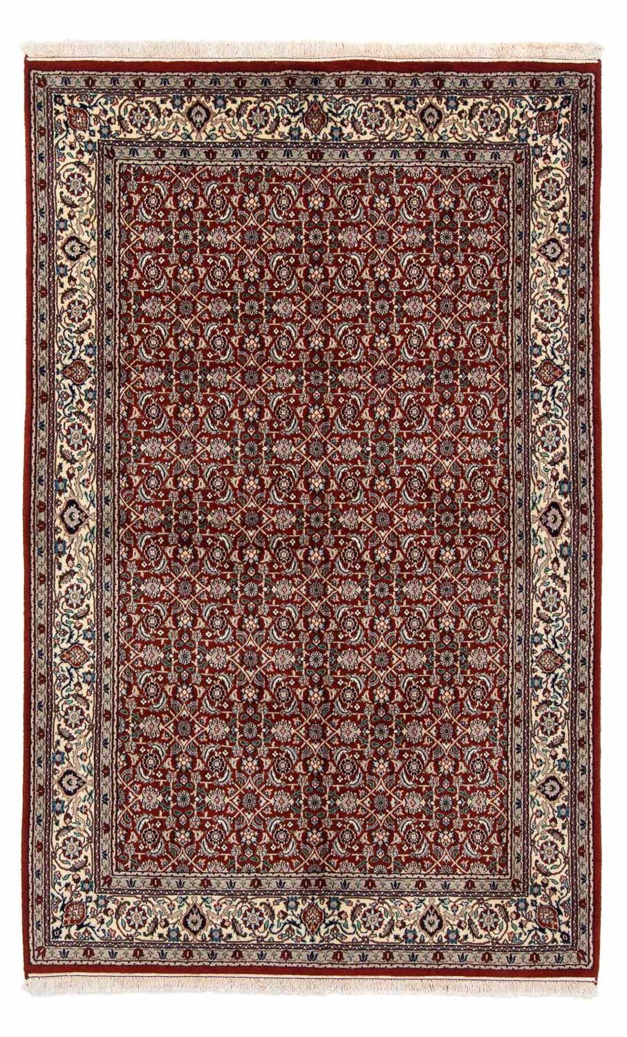 Tapis persan - Classique - 218 x 138 cm - rouge foncé