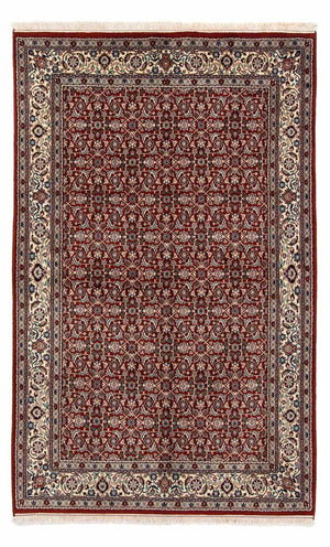 Tapis persan - Classique - 218 x 138 cm - rouge foncé