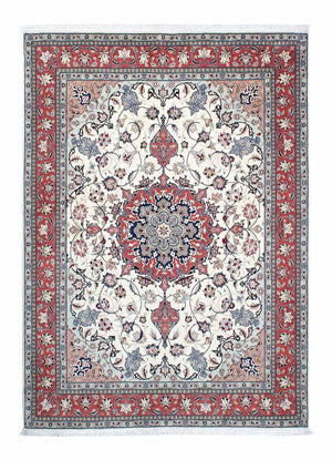 Tapis persan - Tabriz - Royal - 210 x 150 cm - beige
