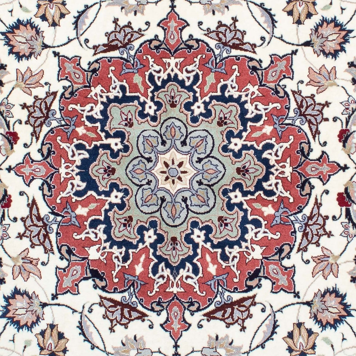 Tapis persan - Tabriz - Royal - 210 x 150 cm - beige