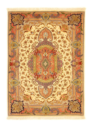 Tapis persan - Tabriz - Royal - 150 x 101 cm - beige