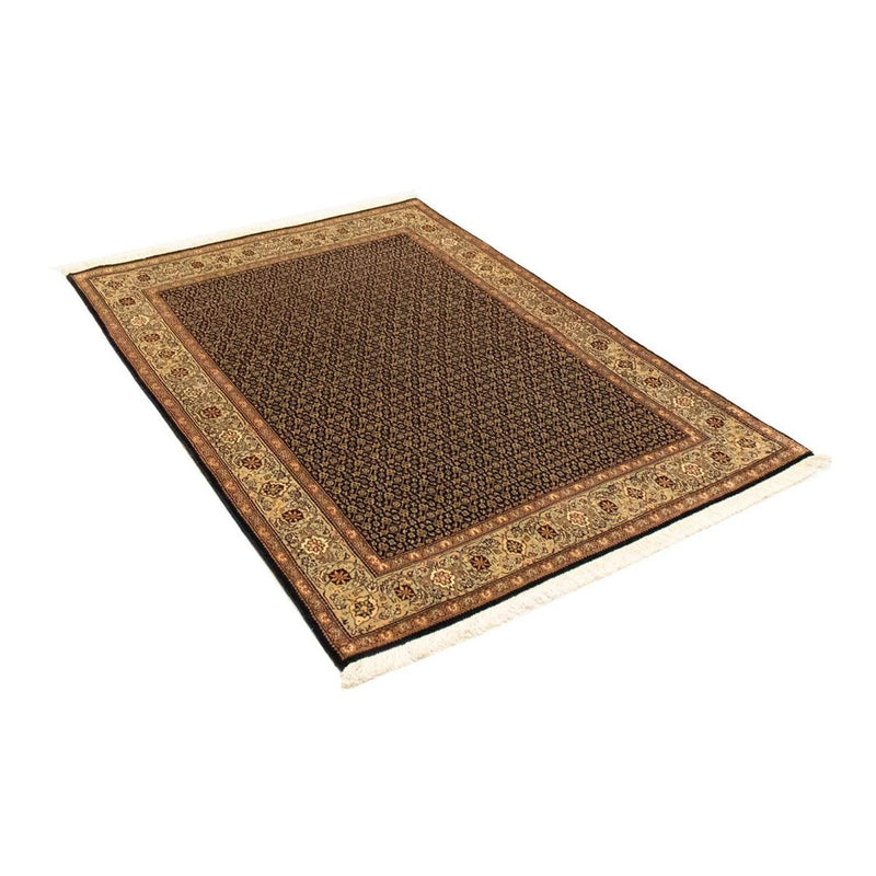 Tapis persan - Tabriz - Royal - 141 x 100 cm - bleu foncé