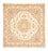 Tapis persan - Tabriz - Royal carré - 206 x 202 cm - beige