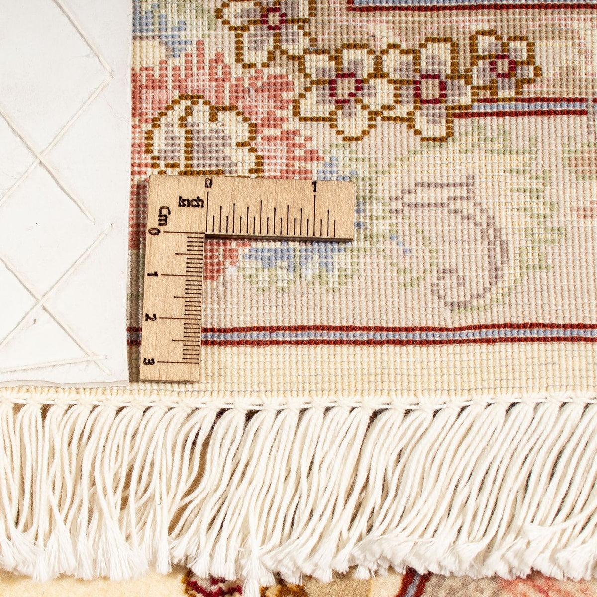 Tapis persan - Tabriz - Royal carré  - 206 x 202 cm - beige