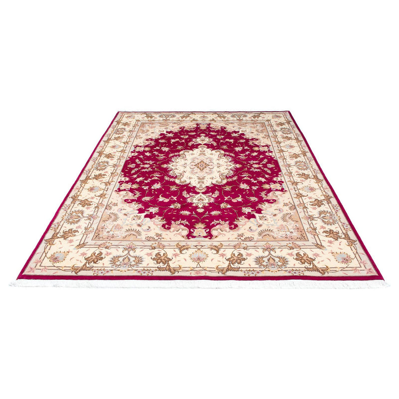 Tapis persan - Tabriz - Royal - 242 x 168 cm - rouge