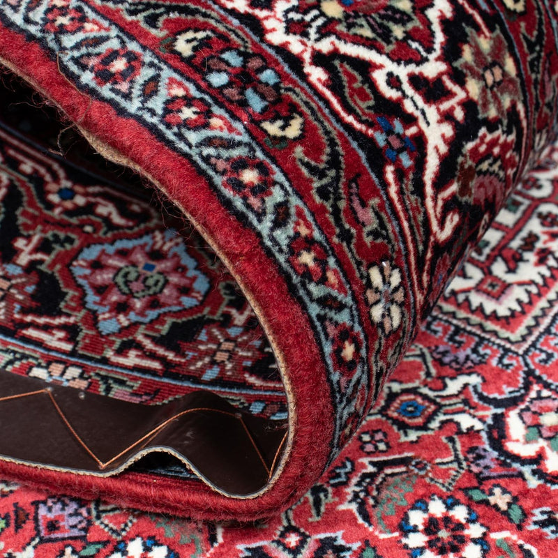 Tapis persan - Bidjar - 210 x 130 cm - rouge clair