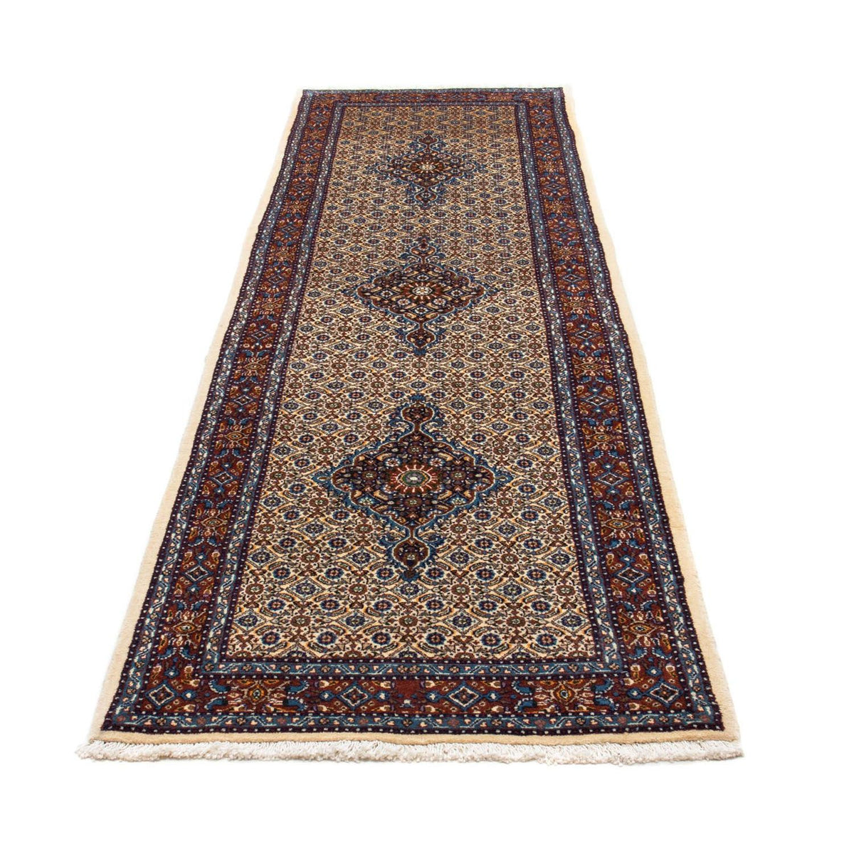 Tapis de couloir Tapis persan - Classique - 289 x 81 cm - marron