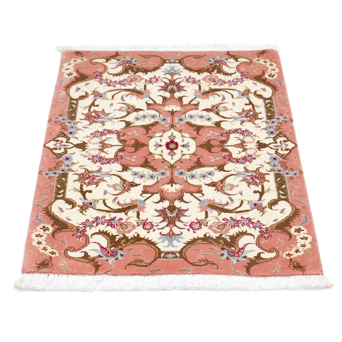 Tapis persan - Tabriz - Royal - 90 x 60 cm - beige
