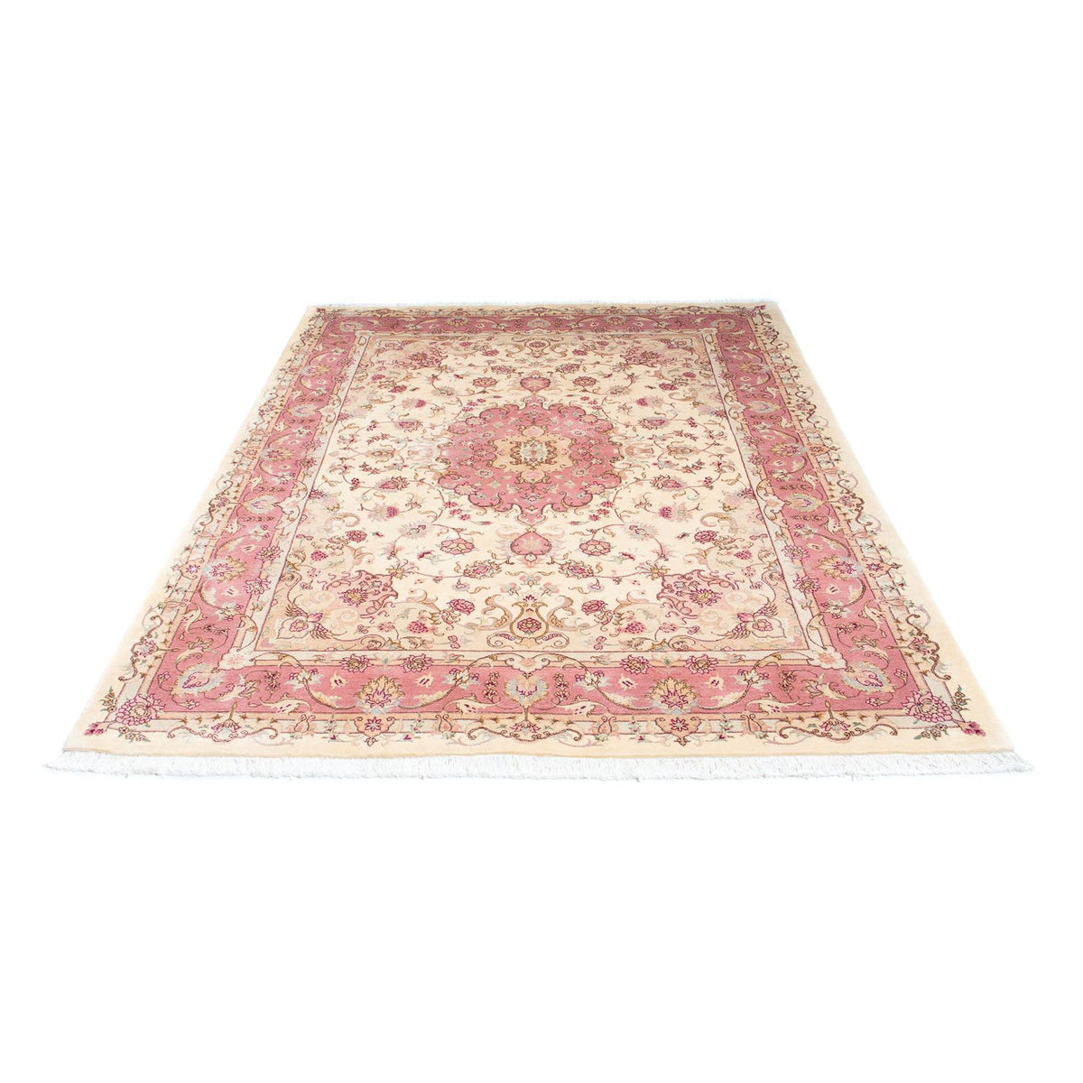 Tapis persan - Tabriz - Royal - 240 x 170 cm - beige