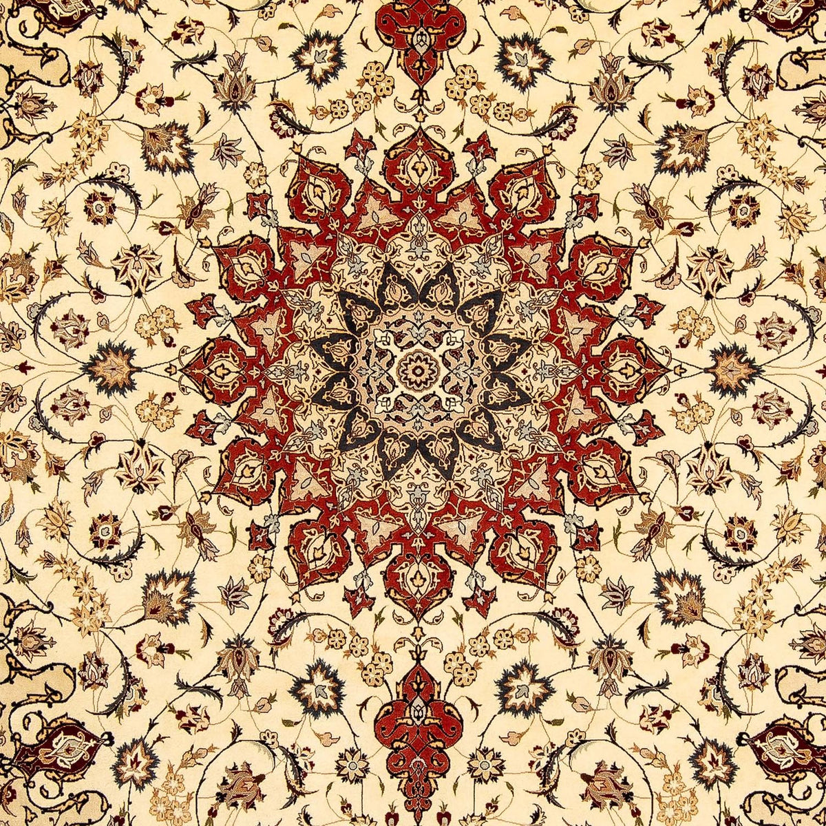 Tapis persan - Tabriz - Royal - 351 x 252 cm - beige