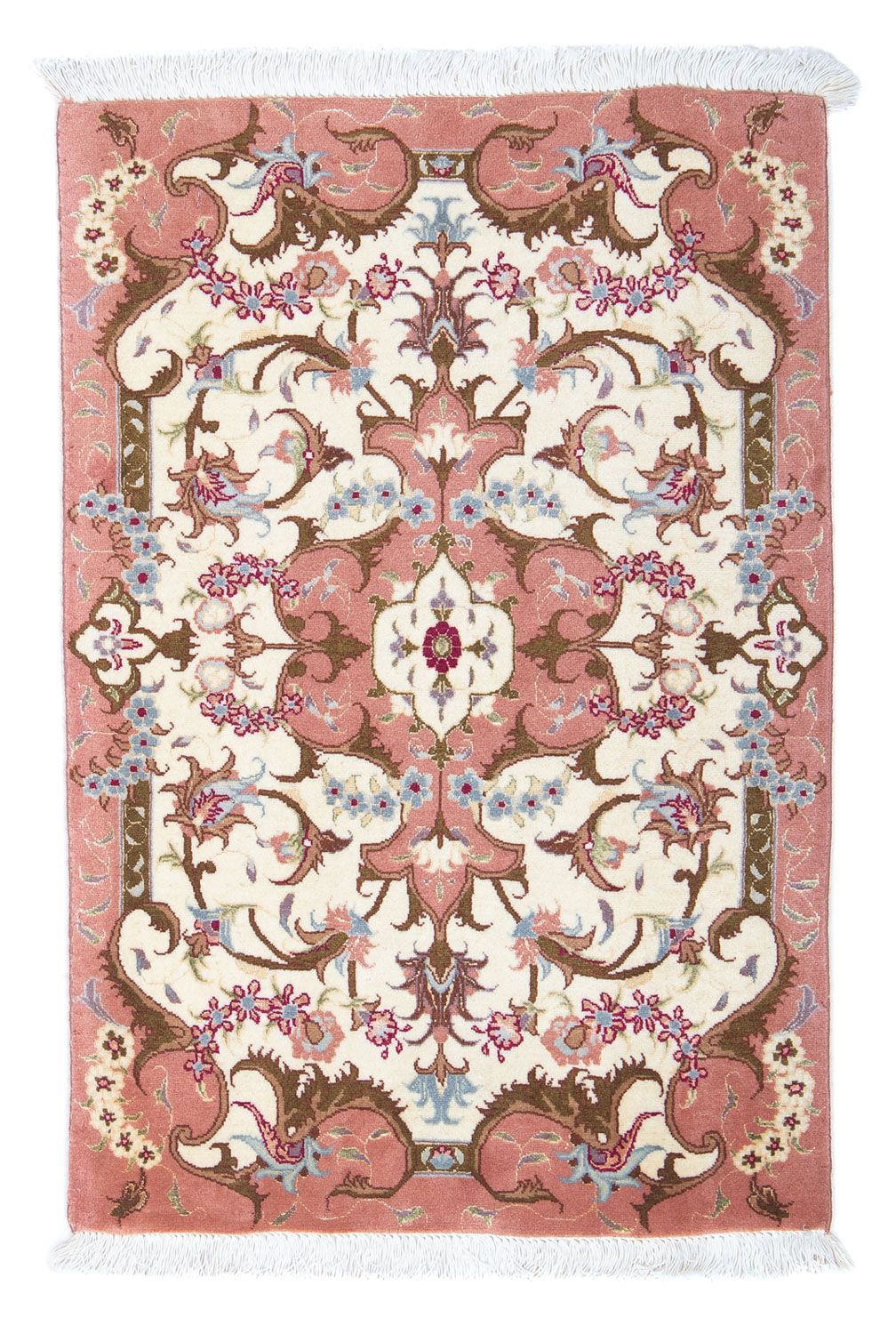 Tapis persan - Tabriz - Royal - 90 x 60 cm - beige