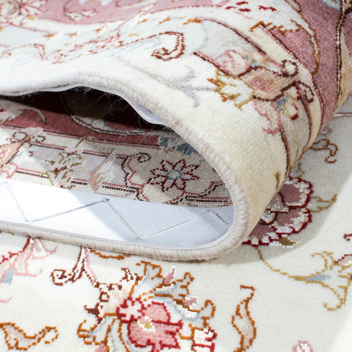 Tapis persan - Tabriz - Royal - 237 x 163 cm - beige