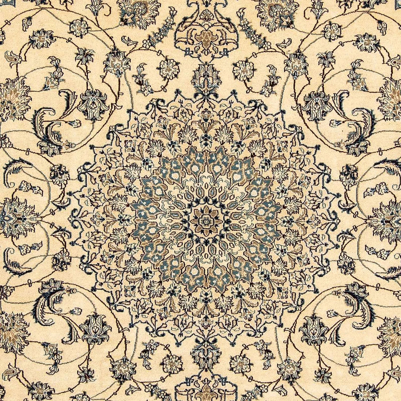 Tapis persan - Nain - Premium - 292 x 198 cm - beige