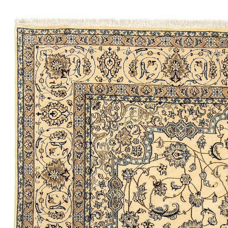Tapis persan - Nain - Premium - 292 x 198 cm - beige