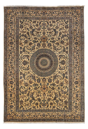 Tapis persan - Nain - Premium - 362 x 243 cm - beige foncé