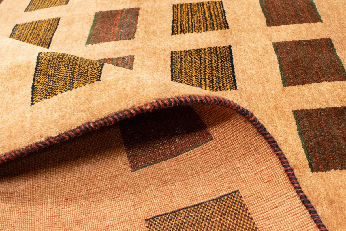 Tapis Gabbeh - Loribaft Persan - 231 x 173 cm - or