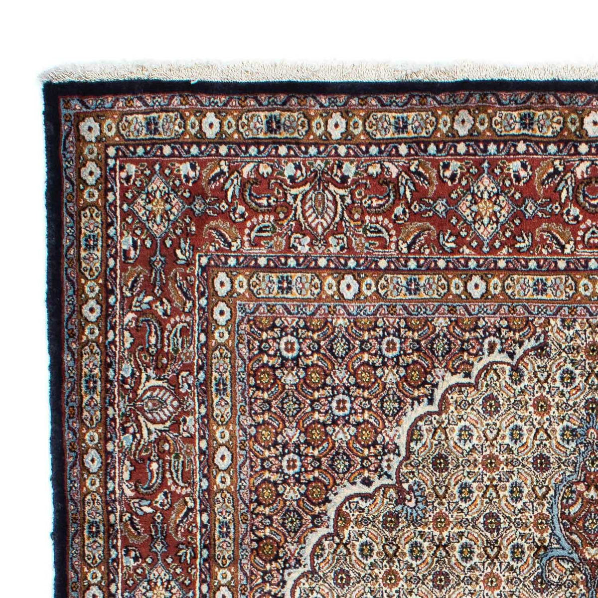 Tapis persan - Classique - 198 x 149 cm - bleu foncé
