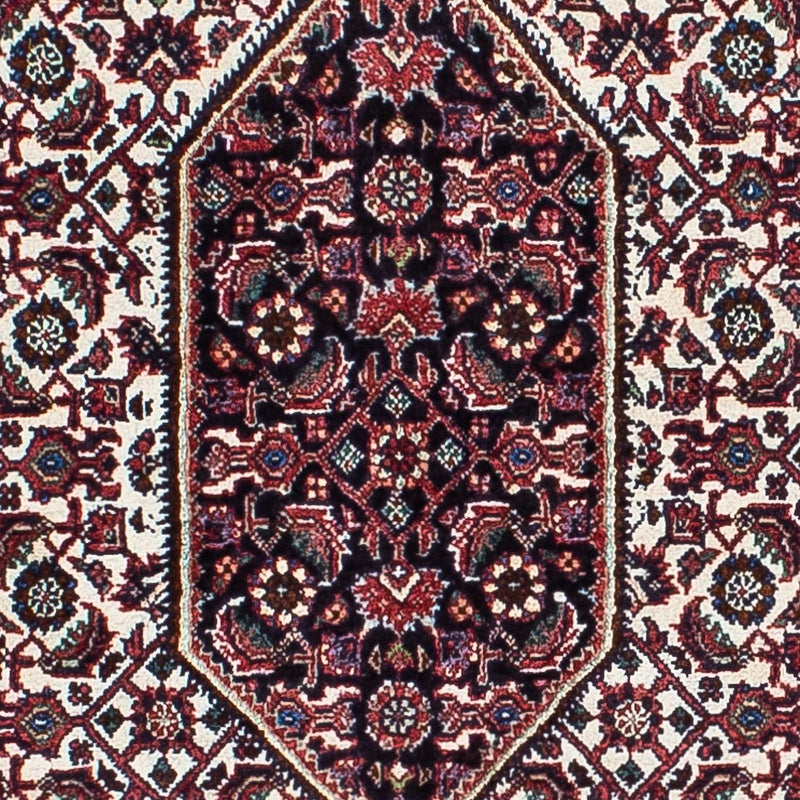 Tapis persan - Bidjar - 215 x 128 cm - rouge clair