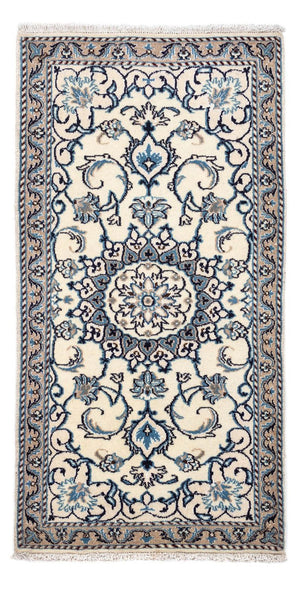 Tapis persan - Nain - 136 x 86 cm - beige