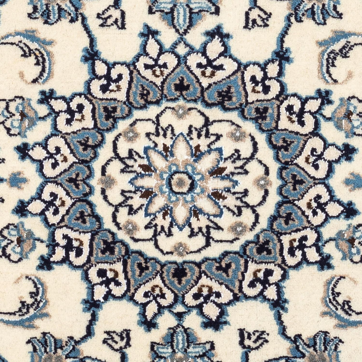 Tapis persan - Nain - 136 x 86 cm - beige