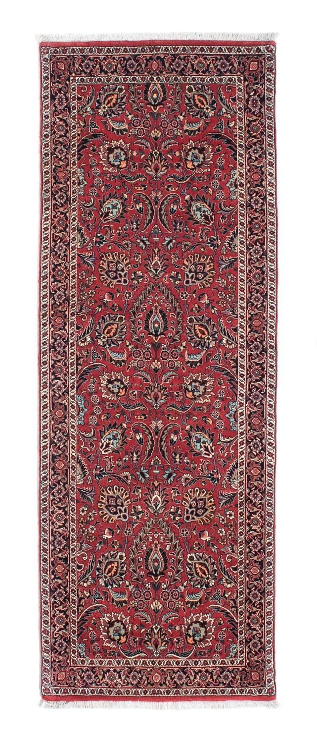 Tapis de couloir Tapis persan - Bidjar - 205 x 74 cm - rouge