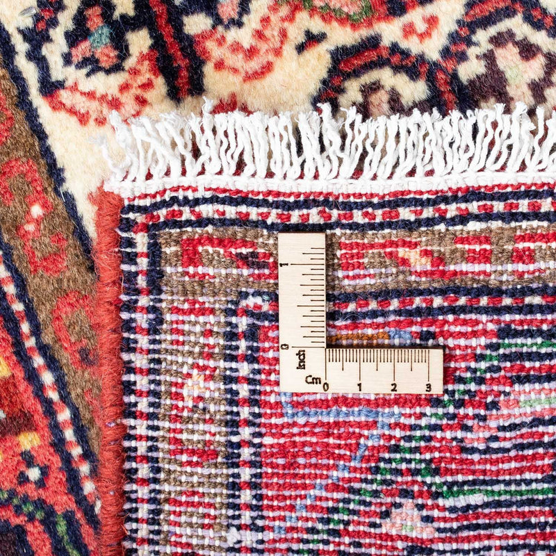 Tapis persan - Nomadic - 136 x 82 cm - rouge foncé