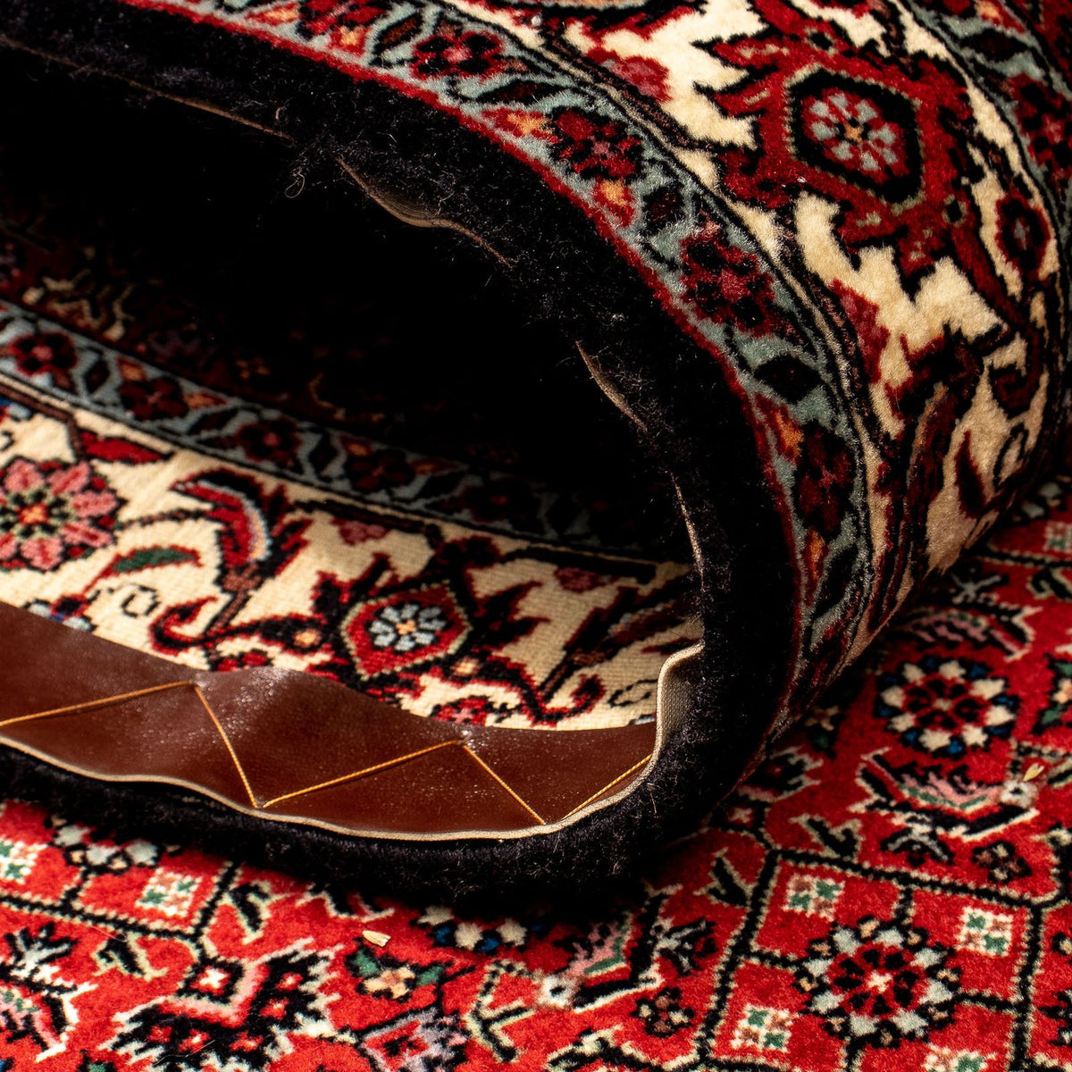 Tapis de couloir Tapis persan - Bidjar - 288 x 85 cm - multicolore