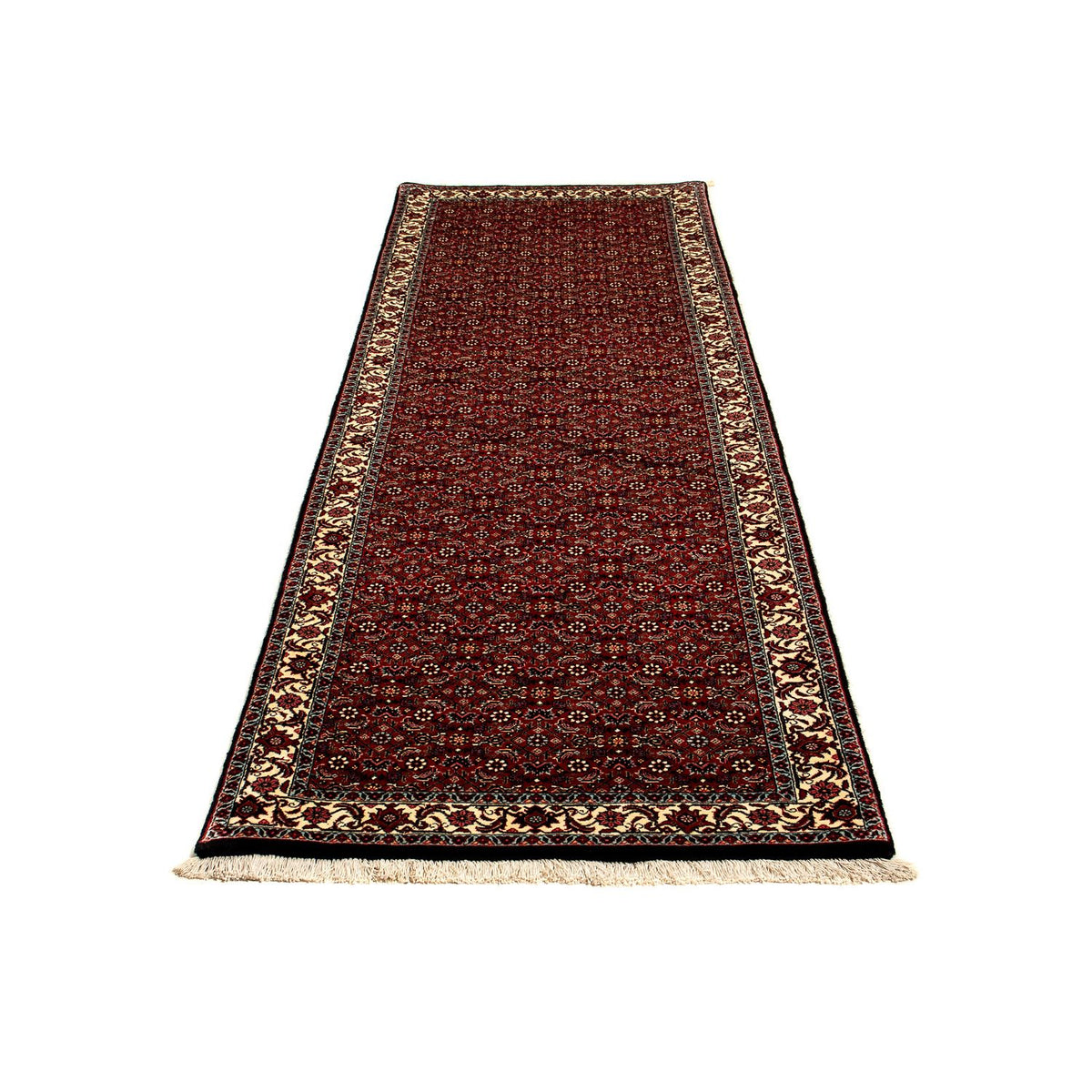 Tapis de couloir Tapis persan - Bidjar - 288 x 85 cm - multicolore