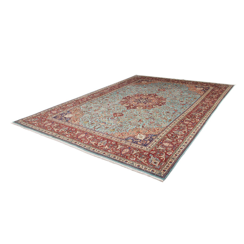 Tapis persan - Tabriz - Royal - 350 x 248 cm - turquoise