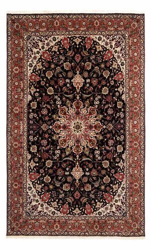 Tapis persan - Tabriz - Royal - 295 x 200 cm - bleu foncé