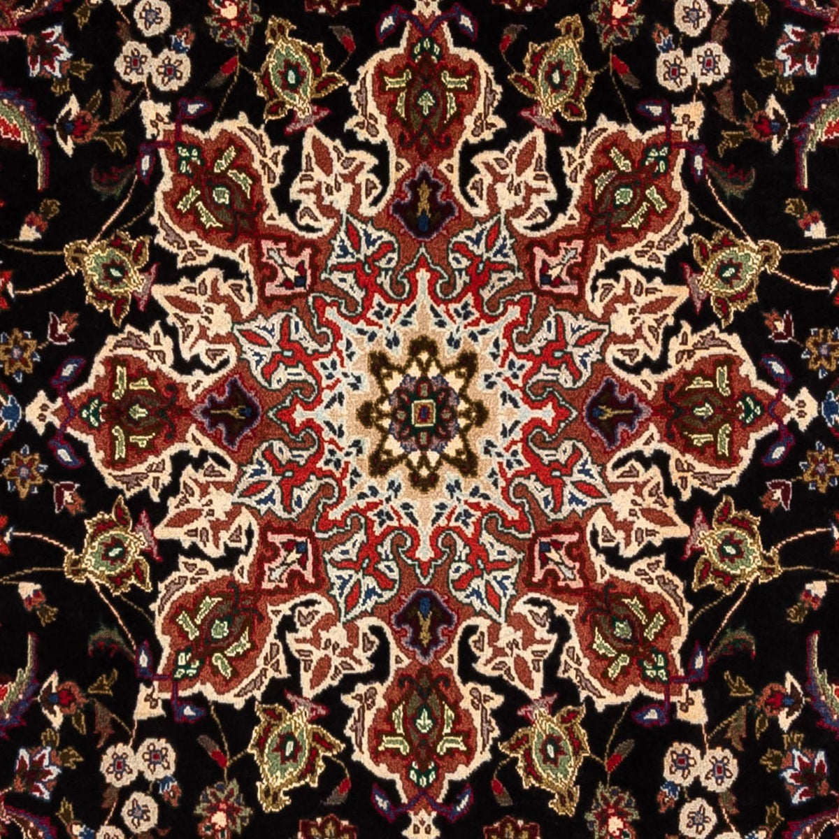 Tapis persan - Tabriz - Royal - 295 x 200 cm - bleu foncé