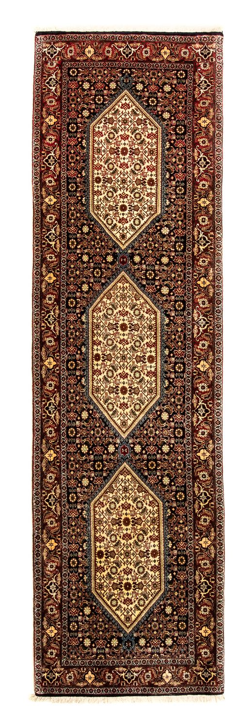 Tapis de couloir Tapis persan - Bidjar - 282 x 73 cm - multicolore