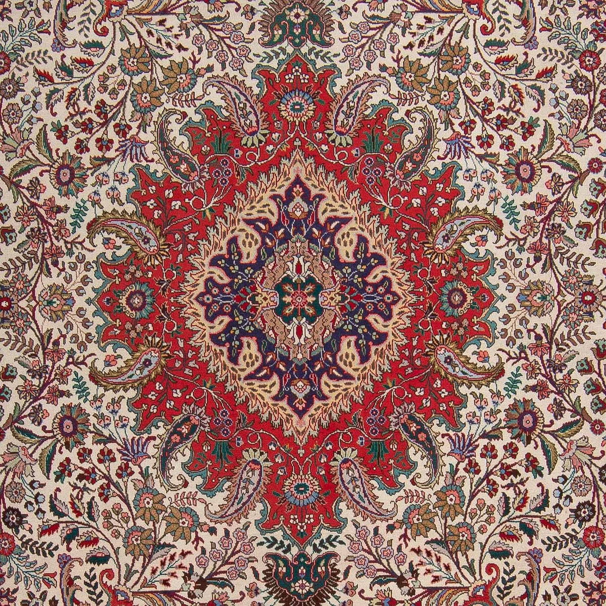 Tapis persan - Tabriz - Royal - 348 x 255 cm - rouge