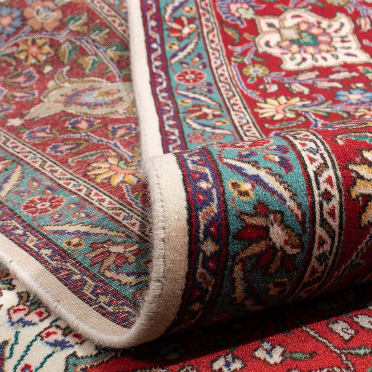 Tapis persan - Tabriz - Royal - 348 x 255 cm - rouge