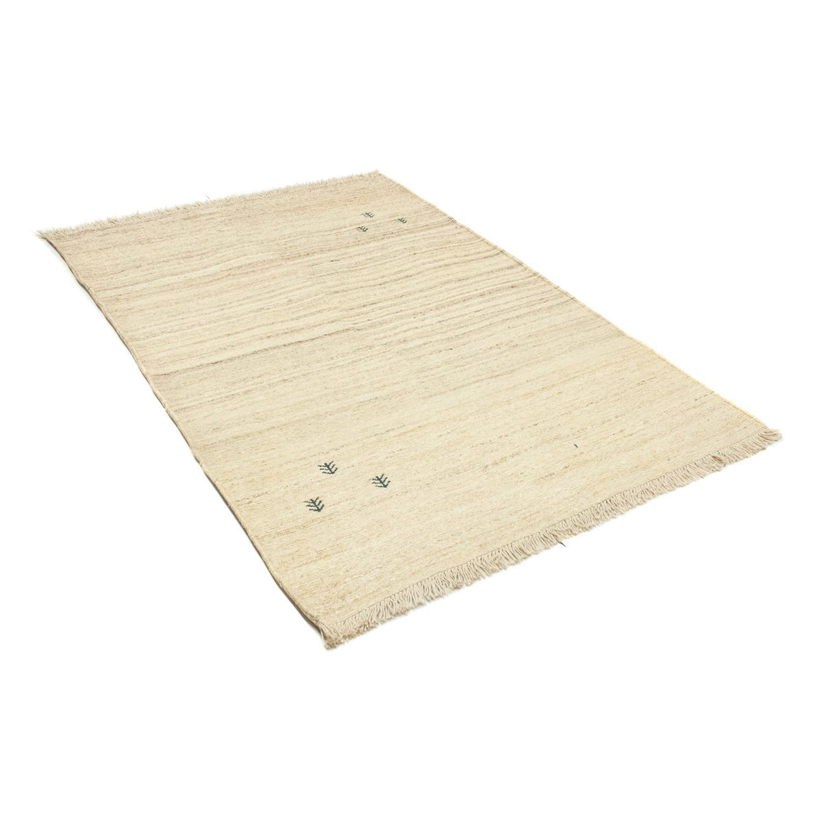 Tapis Gabbeh - Persan - 168 x 116 cm - beige