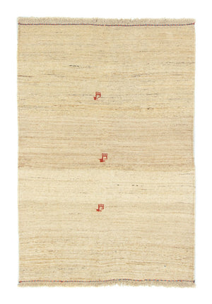 Tapis Gabbeh - Persan - 148 x 102 cm - beige