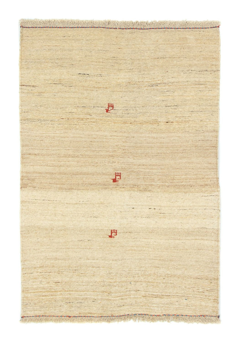 Tapis Gabbeh - Persan - 148 x 102 cm - beige