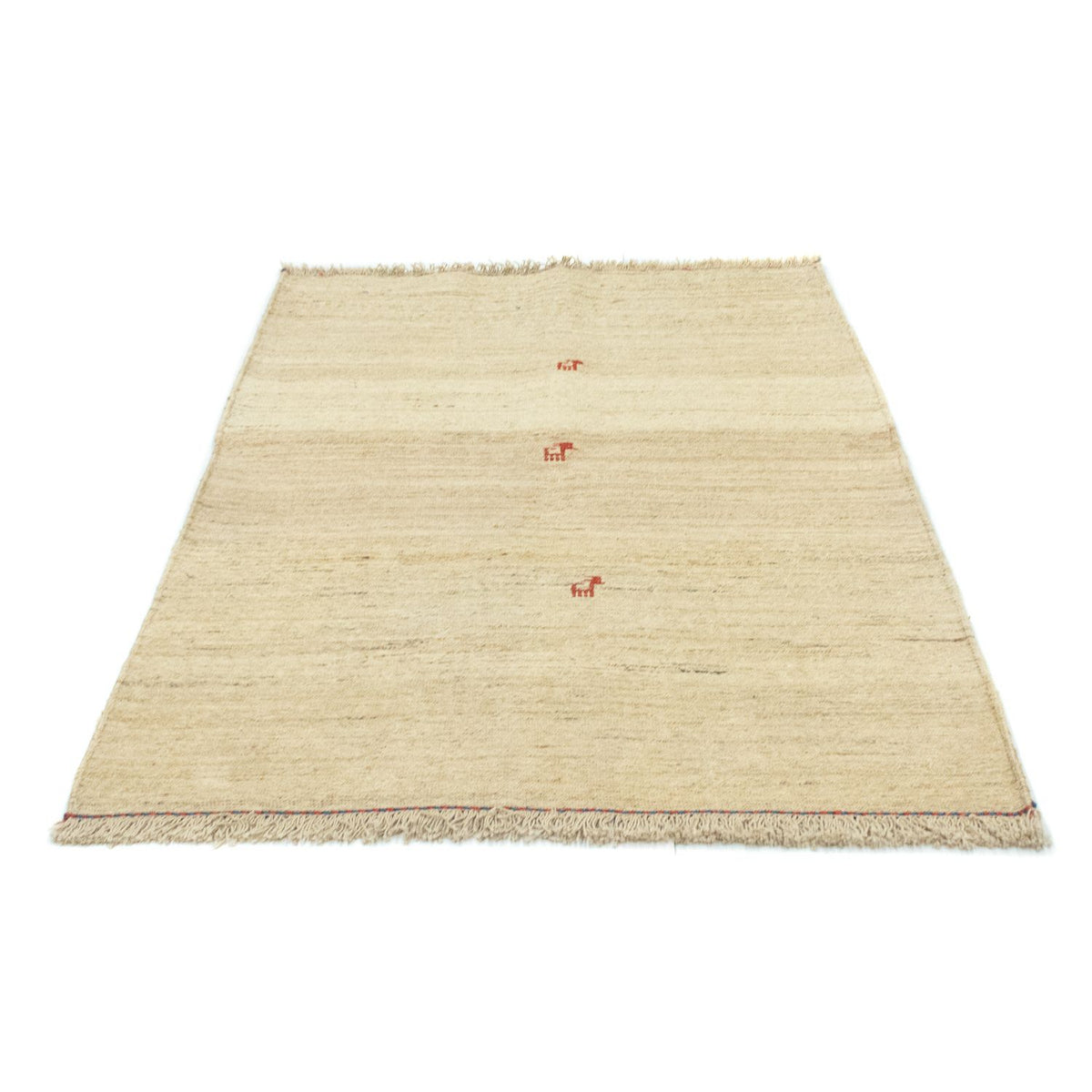 Tapis Gabbeh - Persan - 148 x 102 cm - beige