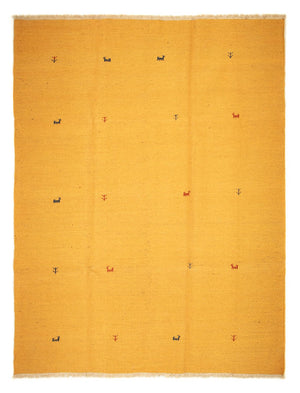 Tapis Gabbeh - Persan - 287 x 200 cm - or