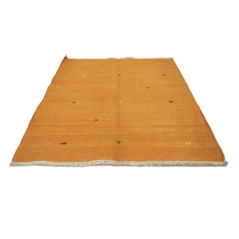 Tapis Gabbeh - Persan - 200 x 160 cm - or