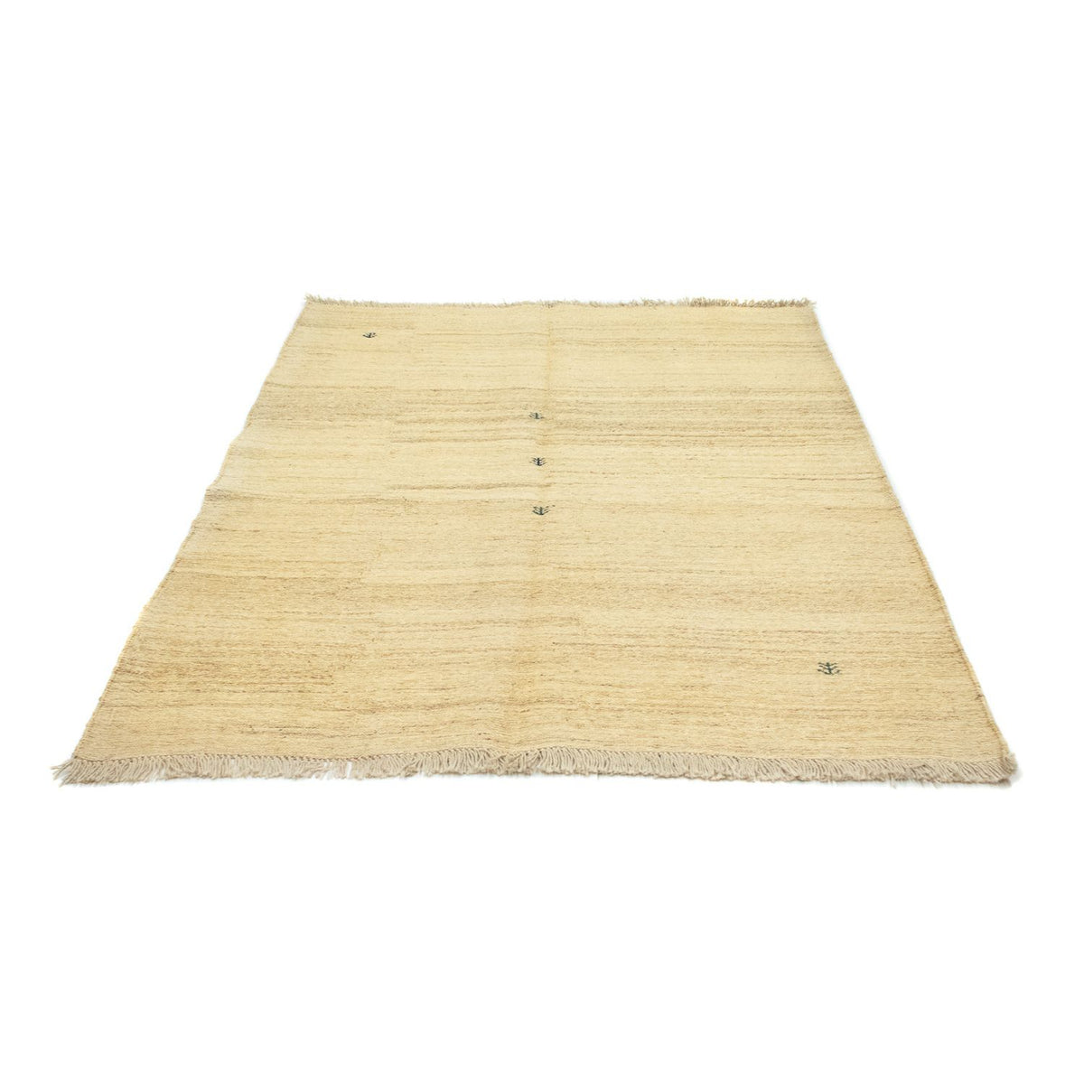 Tapis Gabbeh - Persan - 174 x 148 cm - beige