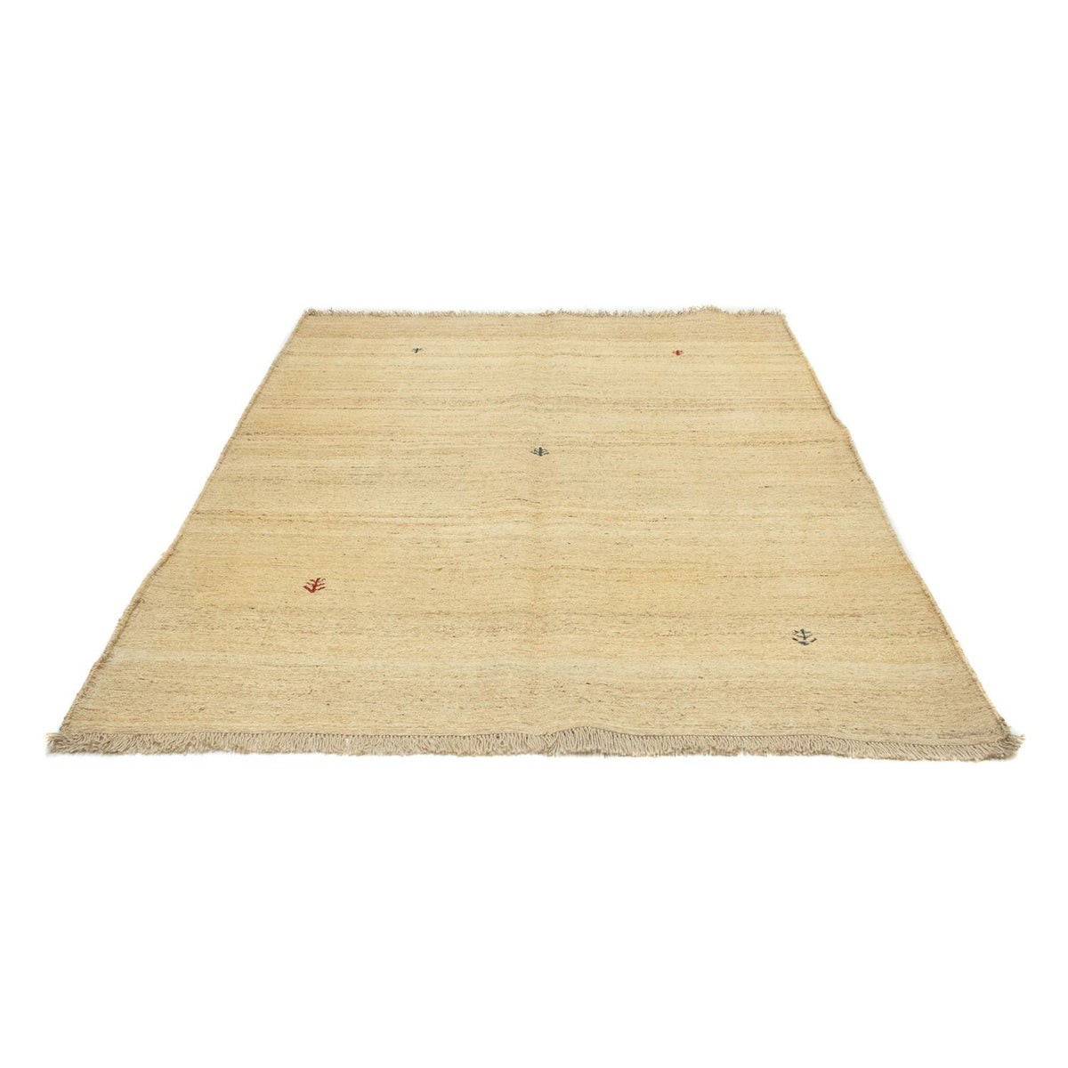 Tapis Gabbeh - Persan - 200 x 164 cm - beige