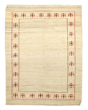 Tapis Gabbeh - Persan - 210 x 150 cm - beige