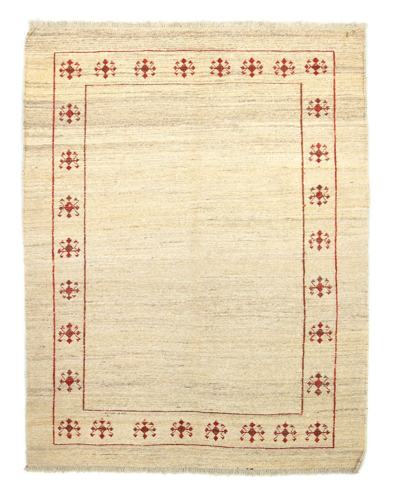 Tapis Gabbeh - Persan - 210 x 150 cm - beige