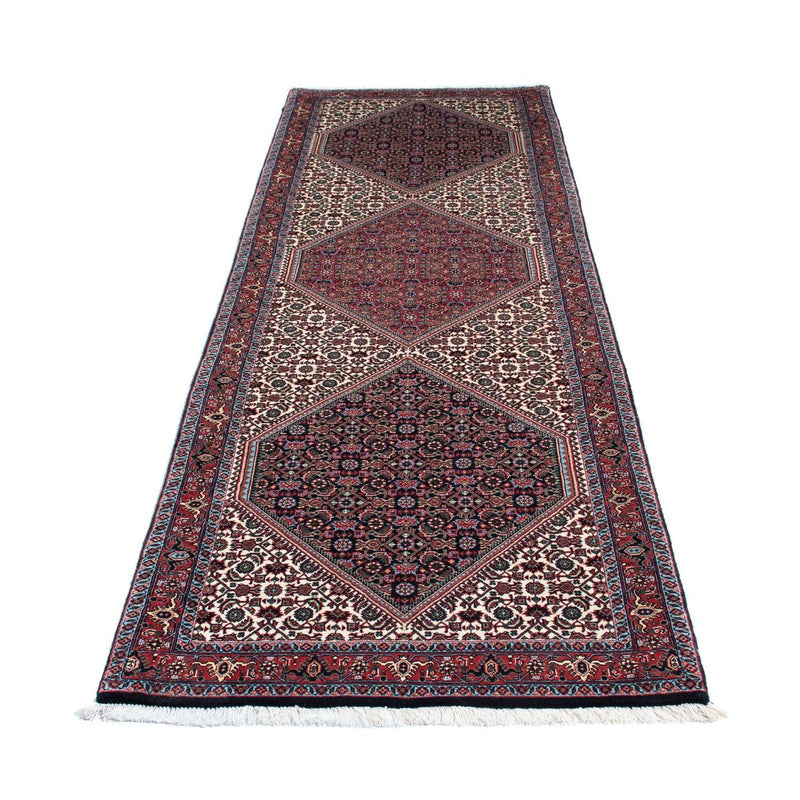 Tapis de couloir Tapis persan - Bidjar - 291 x 86 cm - beige