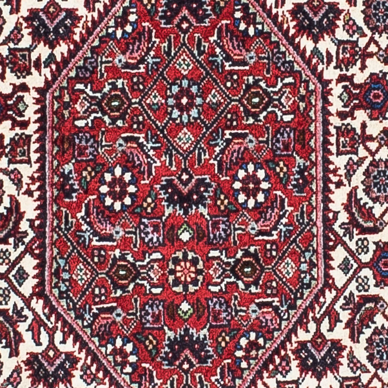 Tapis persan - Bidjar - 204 x 129 cm - rouge clair